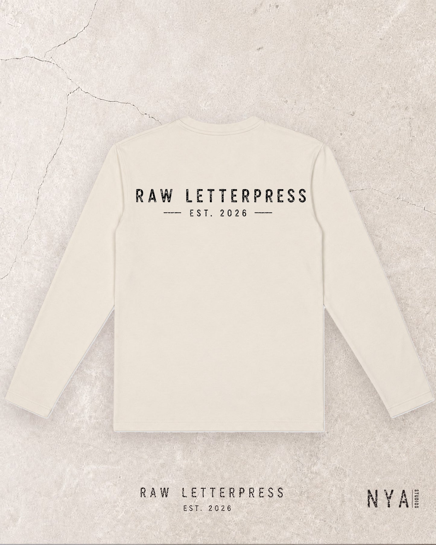 Henley Shirt LETTERPRESS