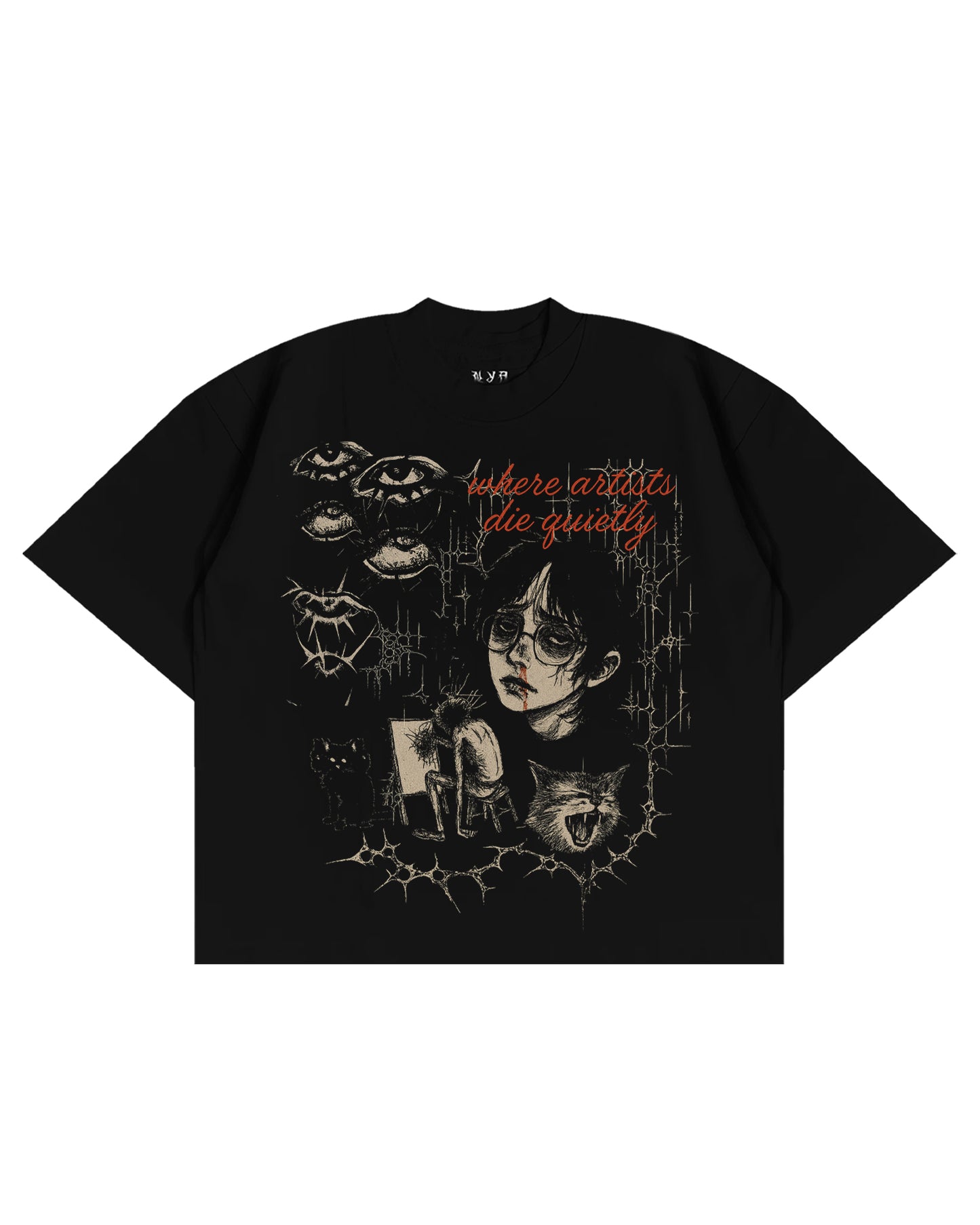 T-SHIRT DIE IN SILENCE