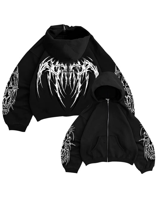 Zip Hoodie ATHRAMENTHUM
