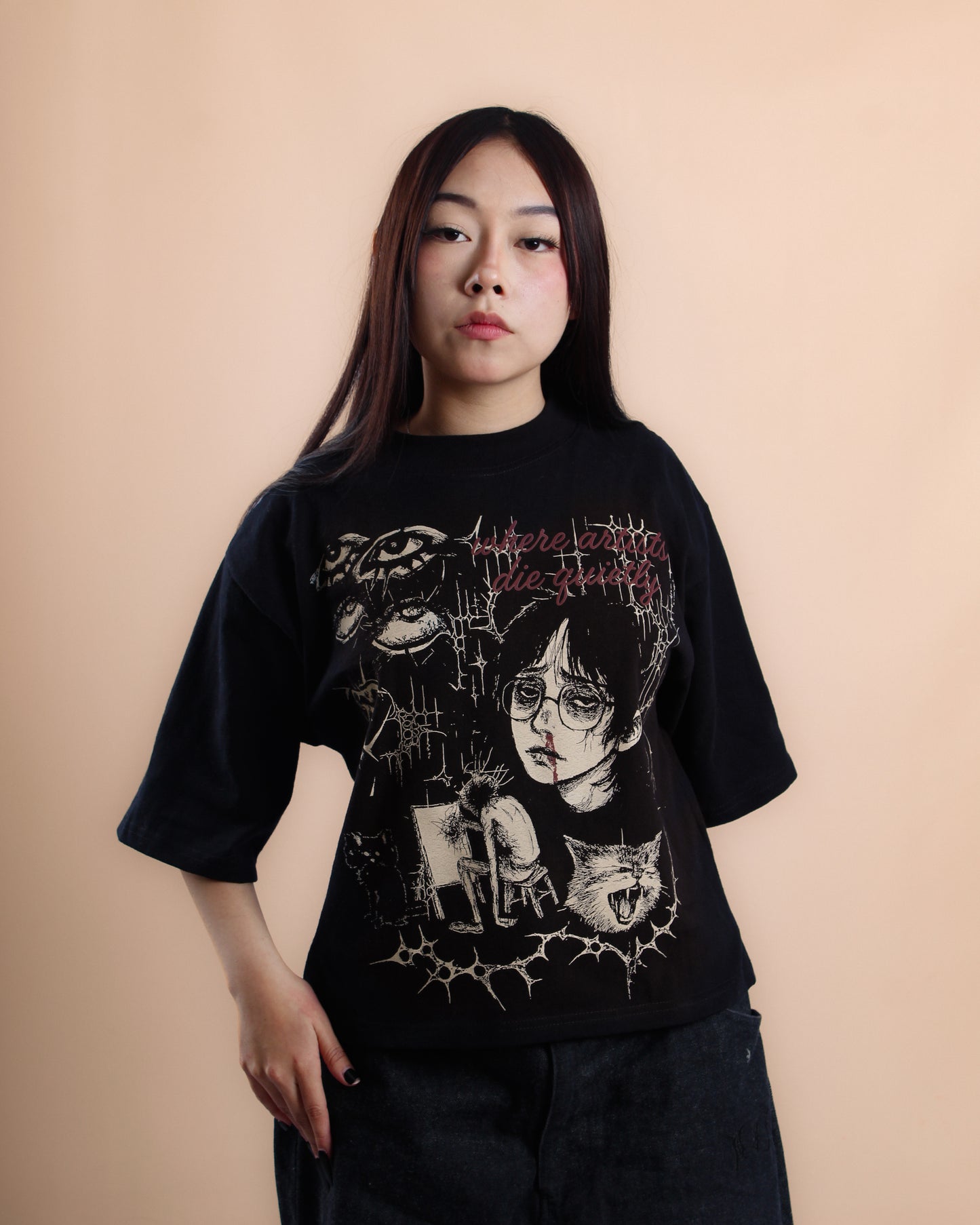 T-SHIRT DIE IN SILENCE