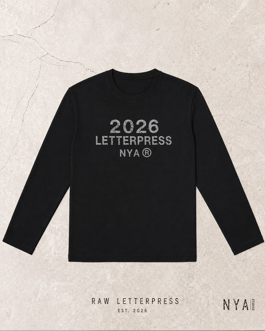 Long Sleeve Shirt LETTERPRESS