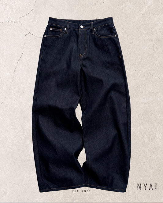 Pantalones Baggy RAW DENIM BLUE